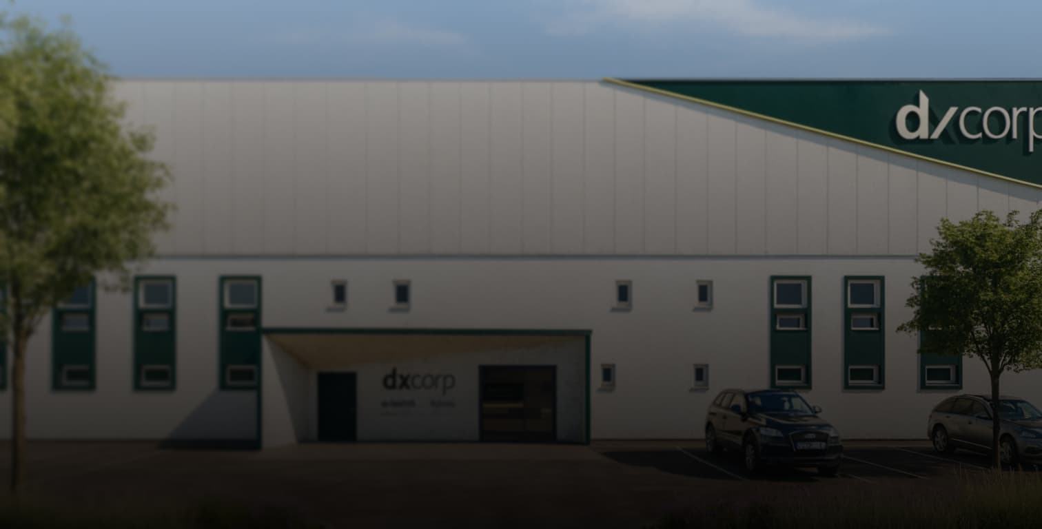DX Corp factory exterior